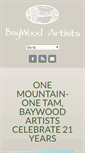 Mobile Screenshot of baywoodartists.org